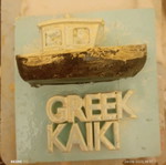 Gypsum fridge magnet hand-painted