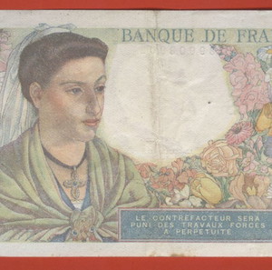 1943 D FRANCE 5 FRANCS