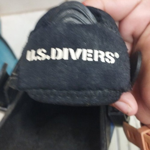 U,S Divers fins used, size 42 to 45