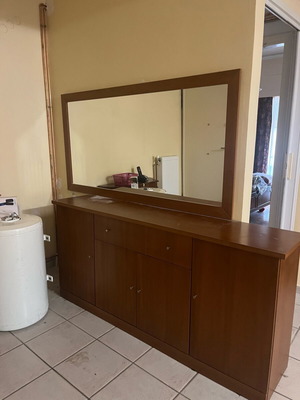 Buffet with mirror used, classic design