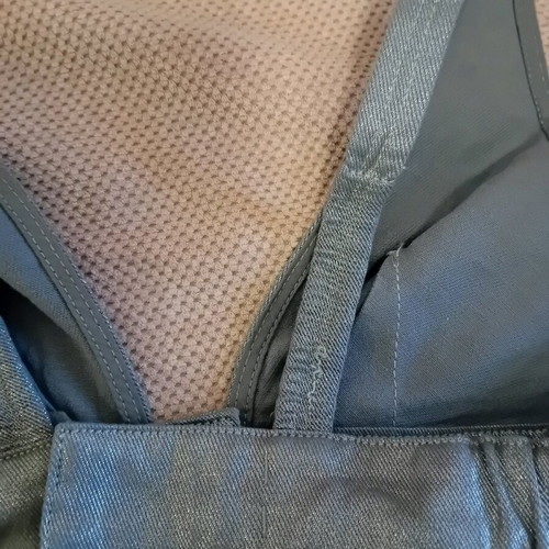 Silver top new, 100% organic cotton Viervier XS