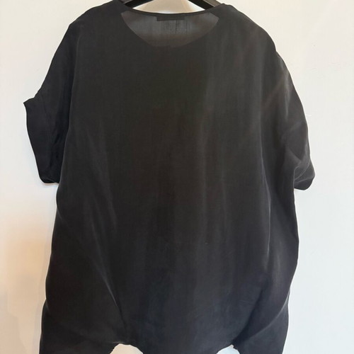Philosophy Wear cupro blouse new, black
