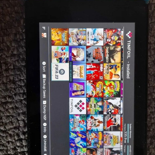 Nintendo Switch 128 GB like new with dock, charger and games