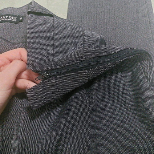 Amy Gee pants dark gray like new, size M 38 10