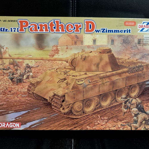 German Panther D Tank with Zimmerit Dragon Models 6428 new