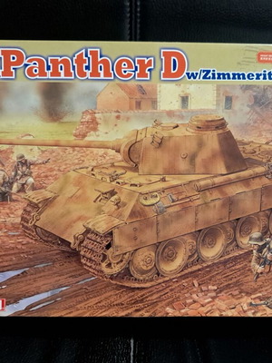 German Panther D Tank with Zimmerit Dragon Models 6428 new