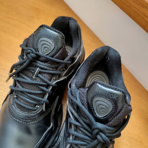 Reebok EasyTone black athletic shoes size 37, worn few times
