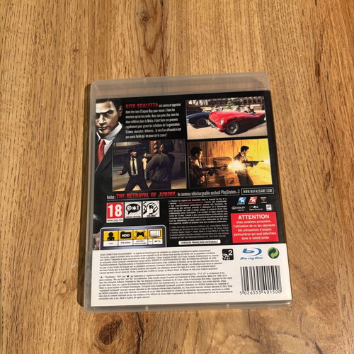 Mafia 2 PS3 used with manual and map