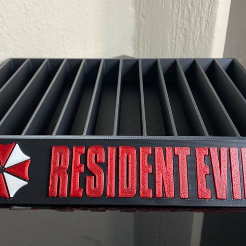 Resident Evil game holder for PlayStation 5 new, 12 slots