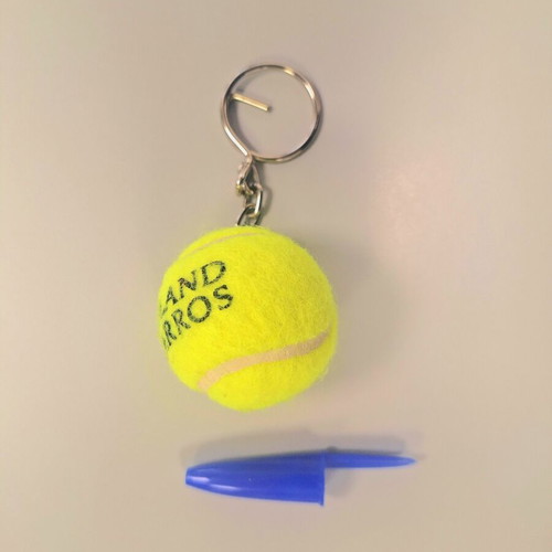 Roland Garros tennis ball keyring