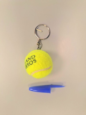 Roland Garros tennis ball keyring