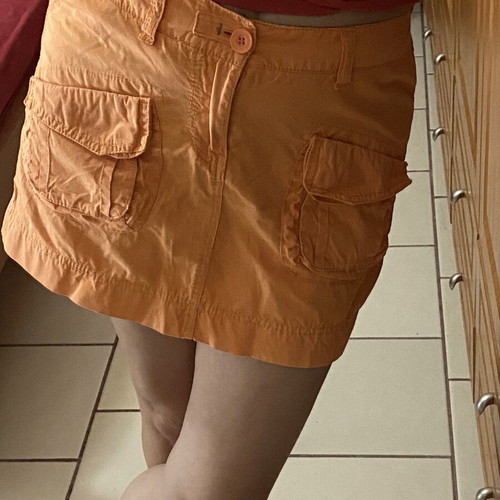 Ltb short skirt new, orange, size M 38 10