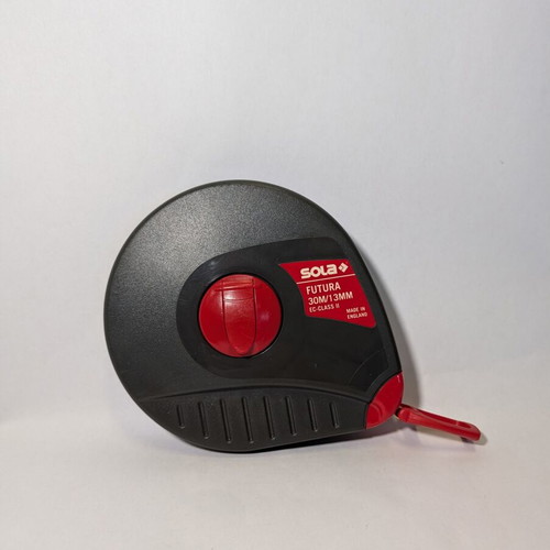 Sola Futura measuring tape 30m, width 13mm, used