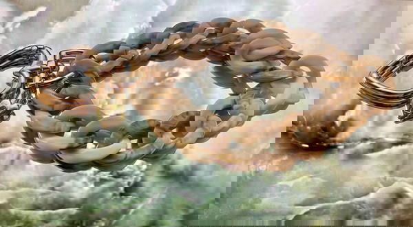MARBLE κρεμαστή αλυσιδα καρπού by Eros chain