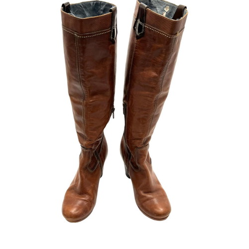 Hispanitas brown leather boots used