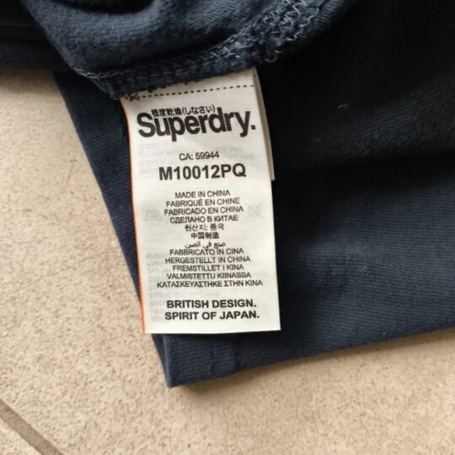 Superdry t-shirt medium, blue