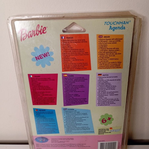 Barbie Touchman Agenda Lexibook Junior vintage, like new
