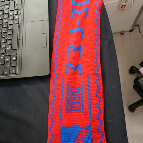 Wool football scarf Panionios like new