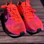 Nike Flyknit Racer Pink Flash size 44 like new