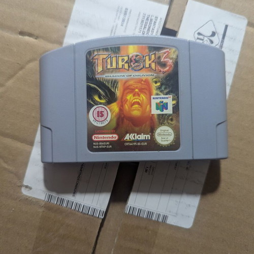 Turok 3 Shadow of Oblivion Nintendo 64 game used