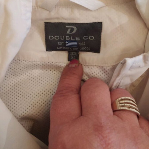 White Women's Jacket XL Double used