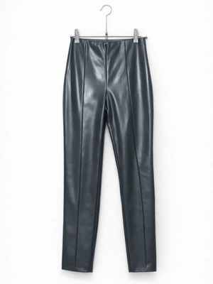 H&M leggings like new, grey with lining and elastic waist