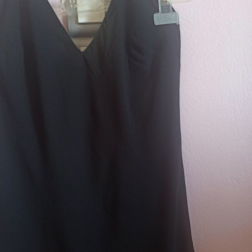 Sisley women's dress black small like new, open back