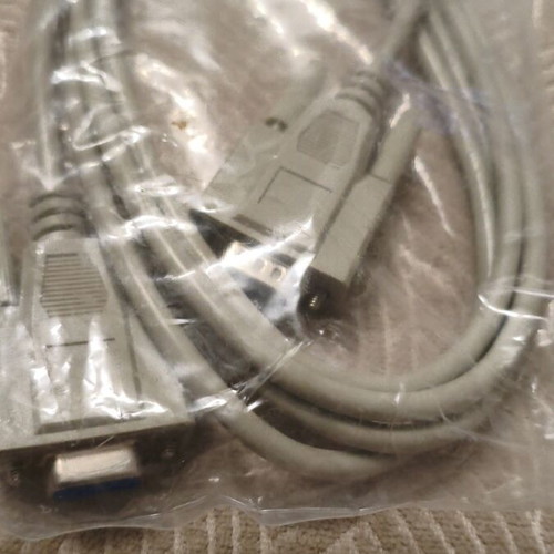 RS-232 serial cable new with DB-9 connectors