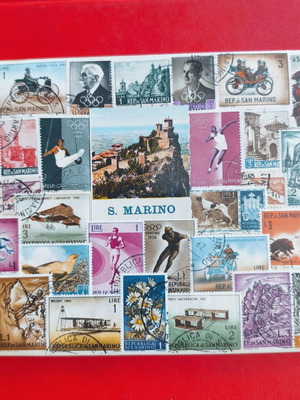 San Marino sealed stamp collection pack new