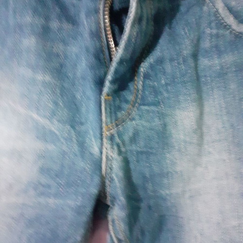 Gaudi denim capri new, blue with zipper and pockets