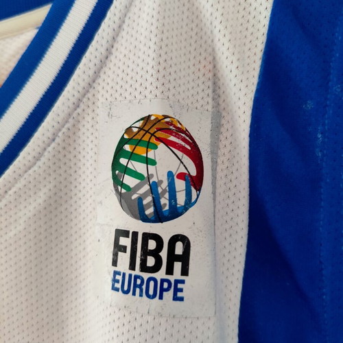 Greece Champion Eurobasket 07 Basketball Jersey used, size XL