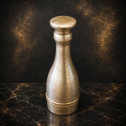 CENK Austria old metal bottle