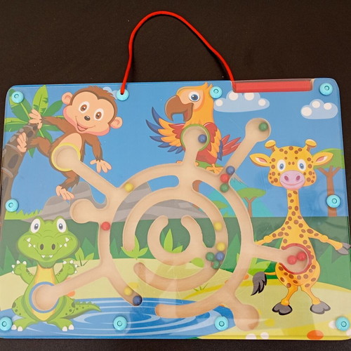 Wooden toy with magnet like new