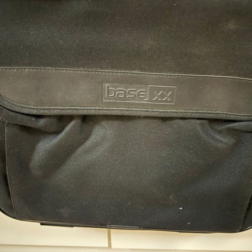 Laptop bag BASE XX like new, black with multiple compartments