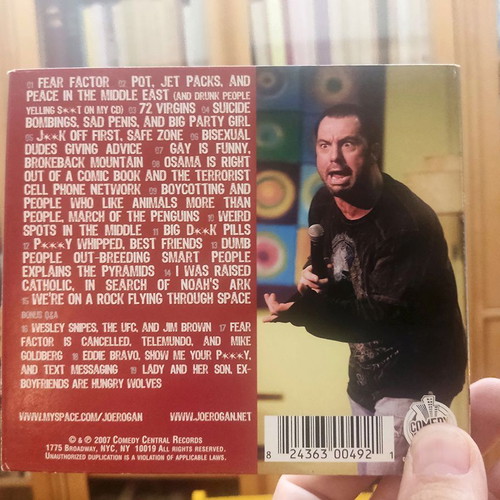 Joe Rogan Shiny Happy Jihad CD like new, comedy