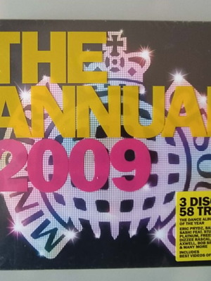 Ministri of Sound The Annual 2009 καινούργιο 2xCD + DVD άλμπουμ