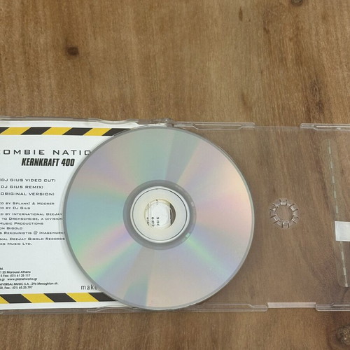 Zombie Nation Kernkraft 400 maxi CD single used