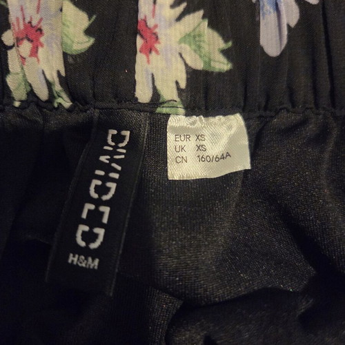 Maxi floral skirt H&M like new, multicolor, XS