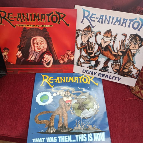 Re-Animator 3 album vinyl pack, metal