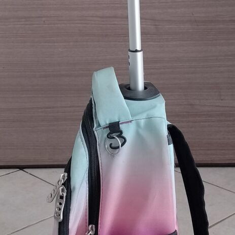 Polo Uplow Gradient trolley backpack used school bag