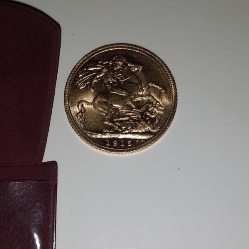 British Gold Coin King George V 22 Carat New