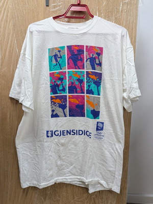 Vintage 1994 Lillehammer Winter Olympics Graphic T-Shirt XL as new
