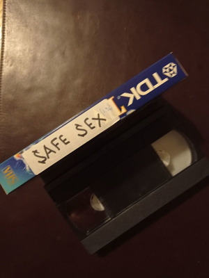 Κασσέτες ταινίες VHS Safe Sex μεταχειρισμένες, πολύ καλή κατάσταση