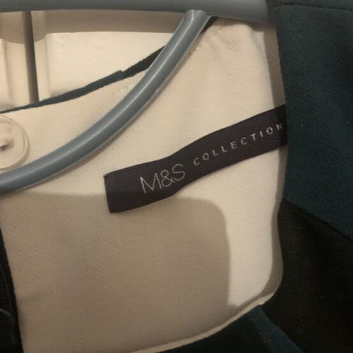 M&S Marks and Spencer office midi dress like new, multicolor