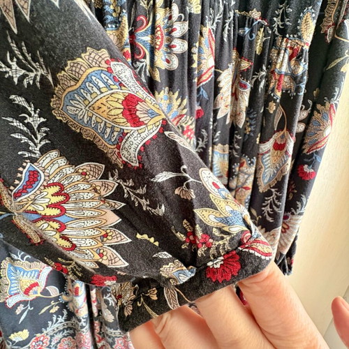 Boho Printed Mini Dress Zara Used