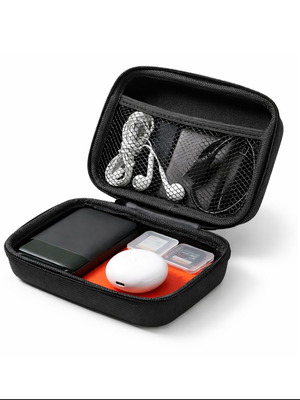 Cable storage case with zipper new