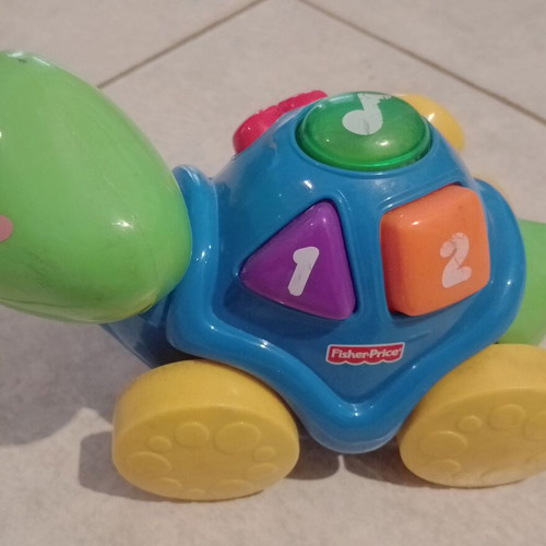 Fisher-Price turtle toy with numbers and counting song