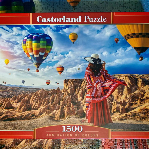 Castorland Puzzle 1500 pieces Admiration of Colors like new