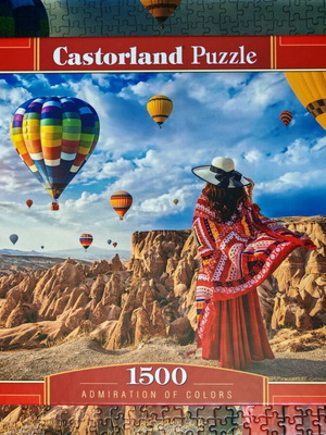 Castorland Puzzle 1500 pieces Admiration of Colors like new