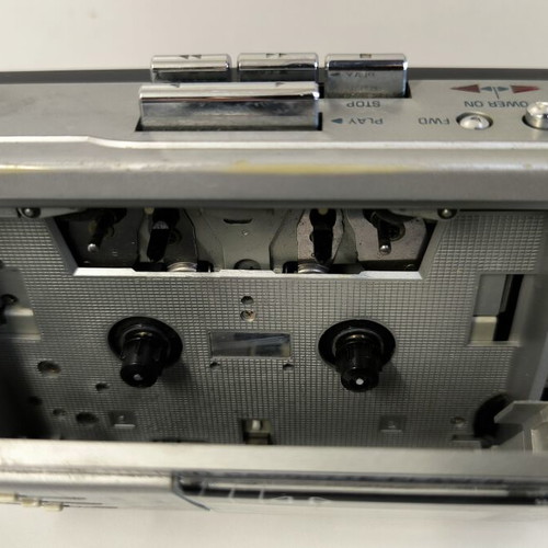 General Electric GE 3-5477B portable cassette player vintage used